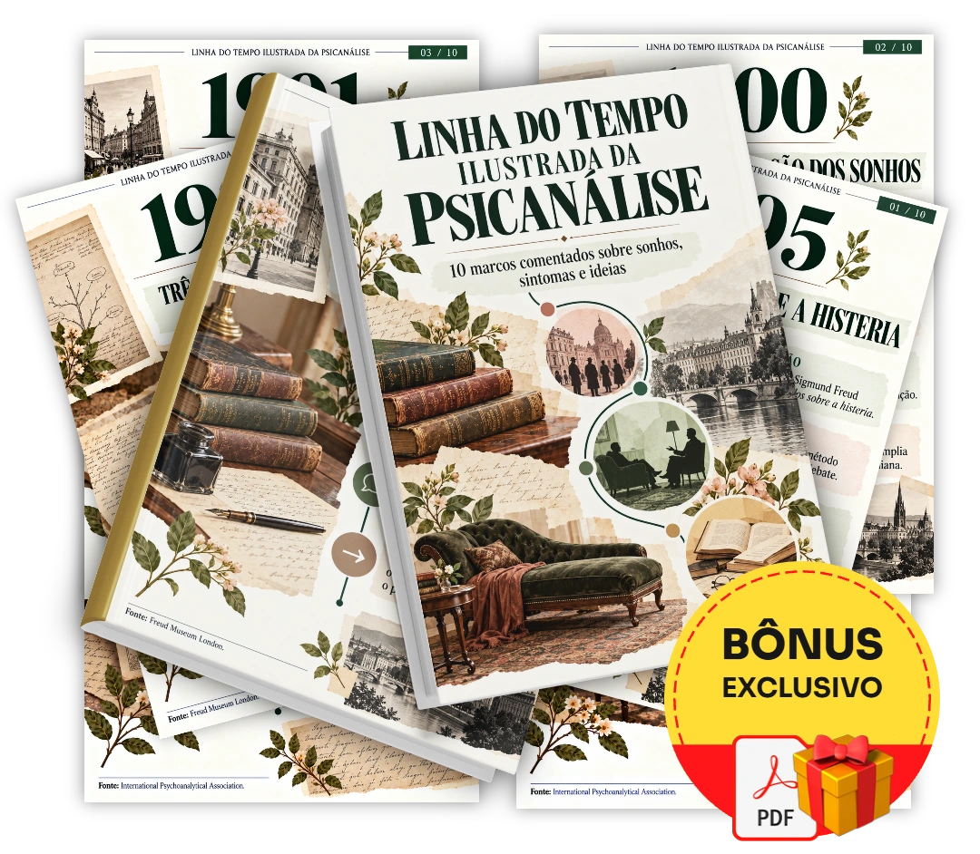 Linha do Tempo Ilustrada da Psicanálise